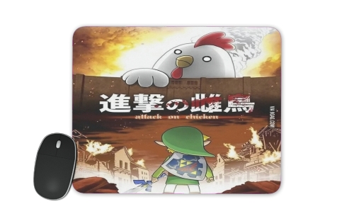  Attack On Chicken for Mousepad