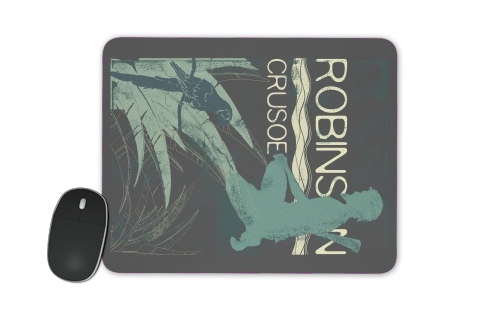  Book Collection: Robinson Crusoe for Mousepad