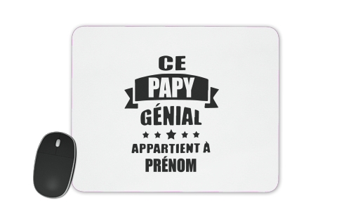 Ce papy genial appartient a prenom for Mousepad