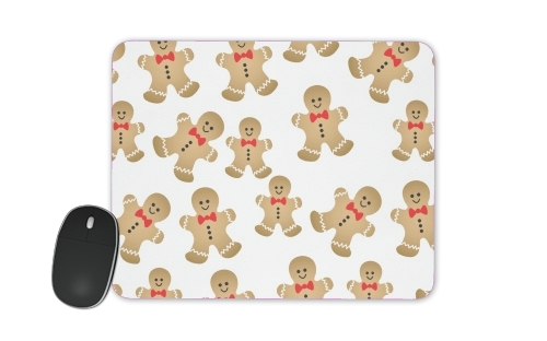  Christmas snowman gingerbread for Mousepad