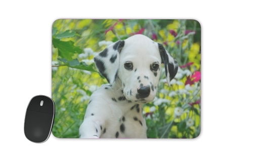  Cute Dalmatian puppy in a basket  for Mousepad