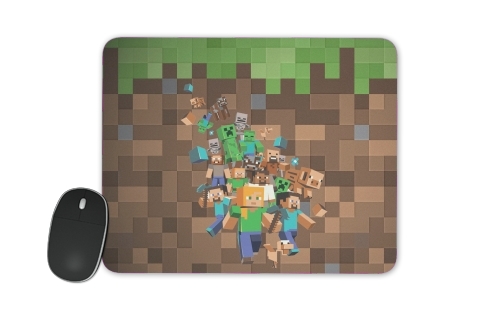  Minecraft Creeper Forest for Mousepad