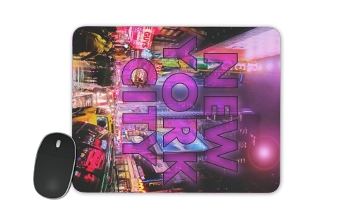  New York City - Broadway Color for Mousepad