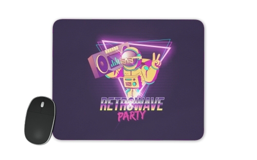  Retrowave party nightclub dj neon for Mousepad