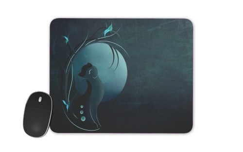  Sensual Cat in the Moonlight  for Mousepad