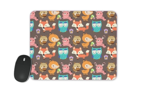  Woodland friends for Mousepad