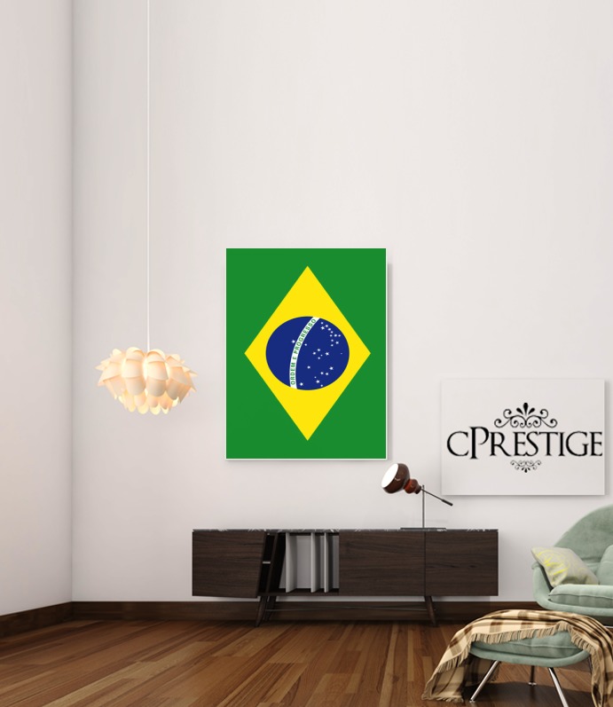  Flag Brasil for Art Print Adhesive 30*40 cm