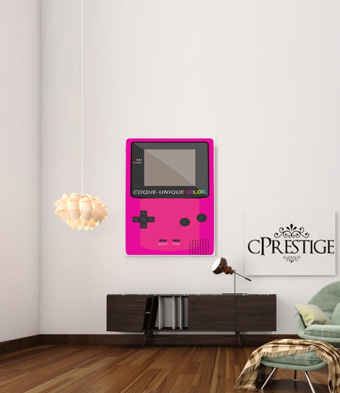  Gameboy Color Pink for Art Print Adhesive 30*40 cm