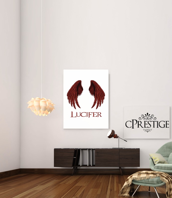  Lucifer The Demon for Art Print Adhesive 30*40 cm