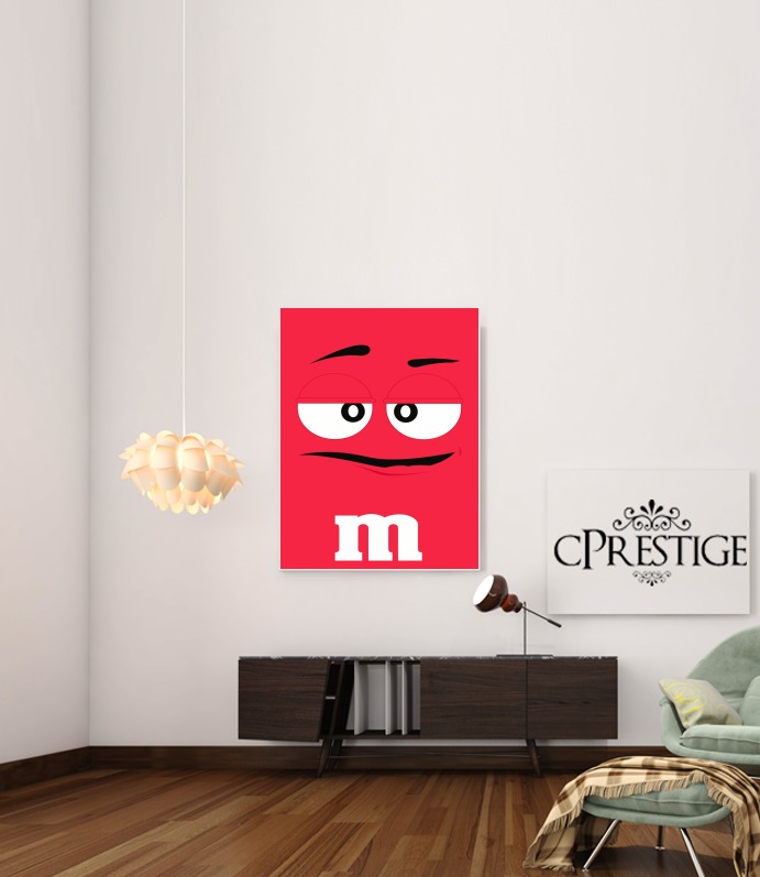  M&M's Red for Art Print Adhesive 30*40 cm