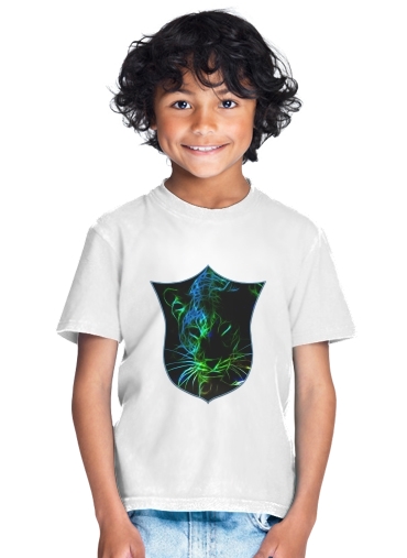  Abstract neon Leopard for Kids T-Shirt
