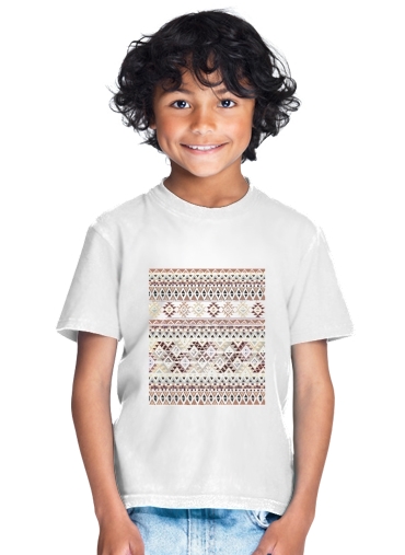  BROWN TRIBAL NATIVE for Kids T-Shirt