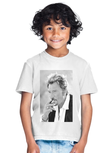  johnny hallyday Smoke Cigare Hommage for Kids T-Shirt