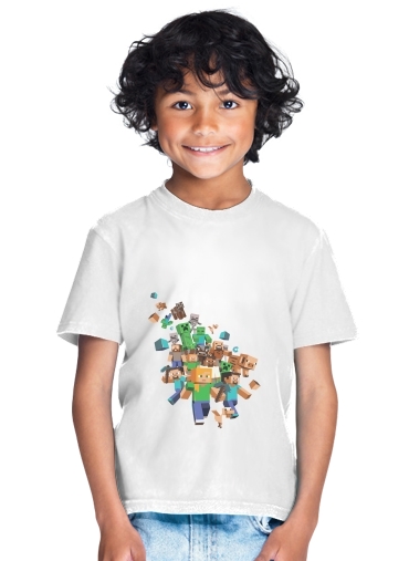  Minecraft Creeper Forest for Kids T-Shirt