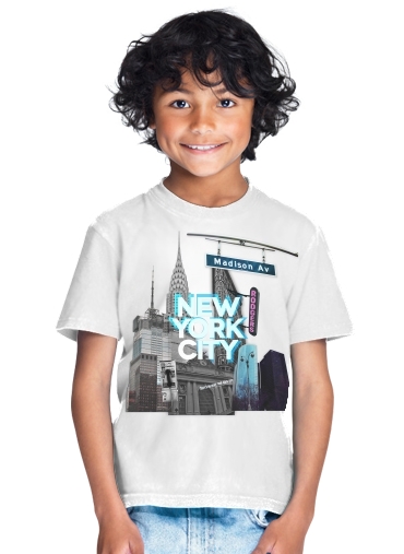  New York City II [blue] for Kids T-Shirt