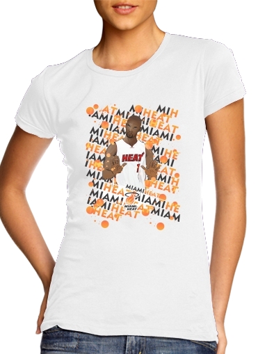  Basketball Stars: Chris Bosh - Miami Heat for Women's Classic T-Shirt