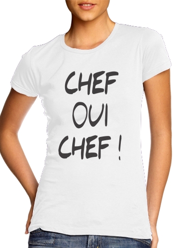  Chef Oui Chef for Women's Classic T-Shirt