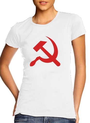  Communist sickle and hammer for Women's Classic T-Shirt