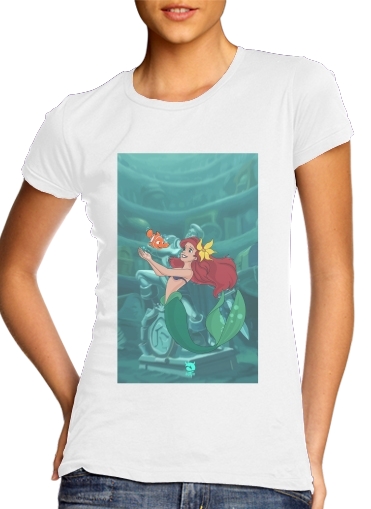  Disney Hangover Ariel and Nemo for Women's Classic T-Shirt