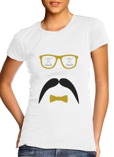  Hipster Face 2 for Women's Classic T-Shirt