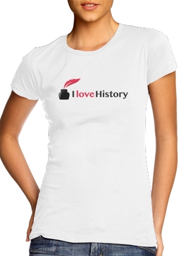  I love History for Women's Classic T-Shirt