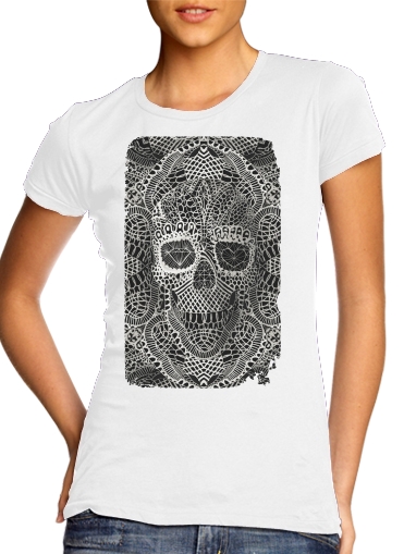  Lace Skull for Women's Classic T-Shirt