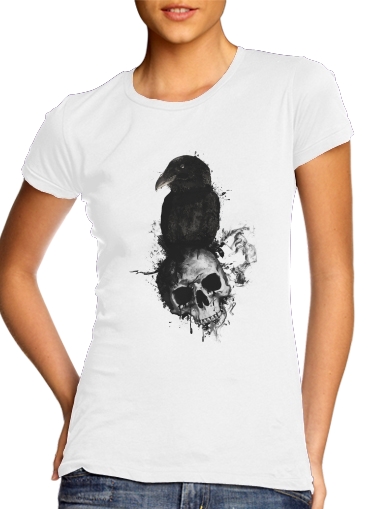  Raven and Skull for Women's Classic T-Shirt