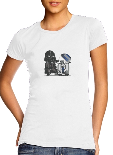  Robotic Trashcan for Women's Classic T-Shirt