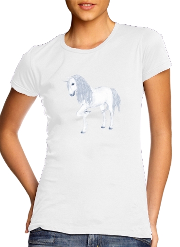 The White Unicorn for Women's Classic T-Shirt