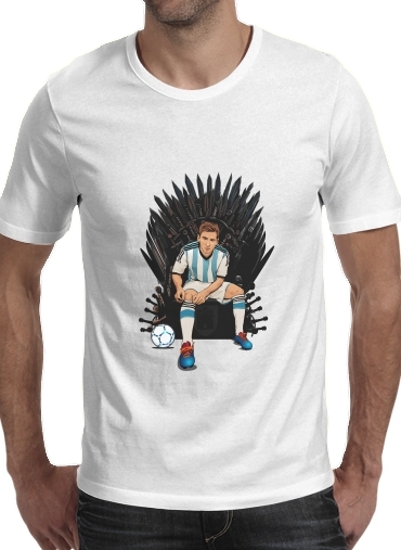  Game of Thrones: King Lionel Messi - House Catalunya for Men T-Shirt