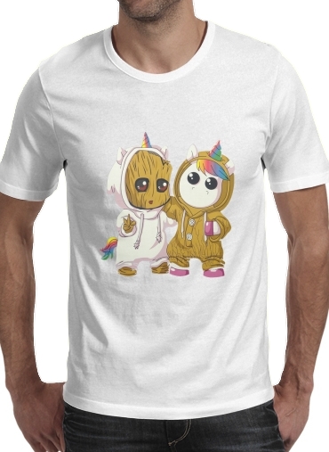  Groot x Unicorn for Men T-Shirt