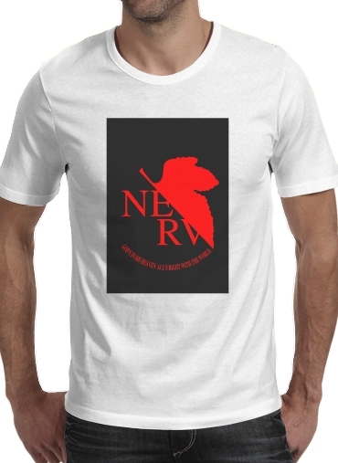  Nerv Neon Genesis Evangelion for Men T-Shirt