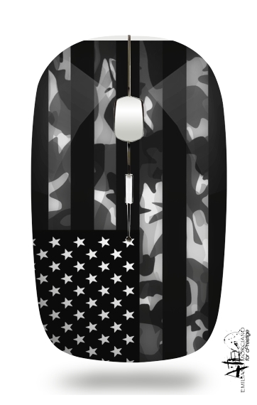  American Camouflage for Wireless optical mouse with usb receiver