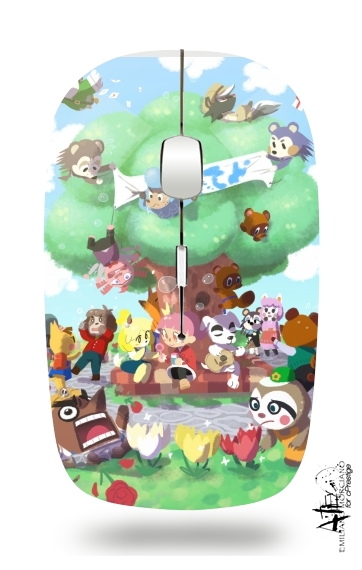  Animal Crossing Artwork Fan for Wireless optical mouse with usb receiver