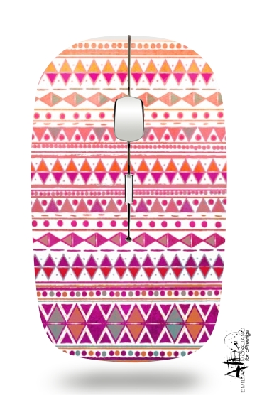  Tribal Aztec Summer Breeze for Wireless optical mouse with usb receiver