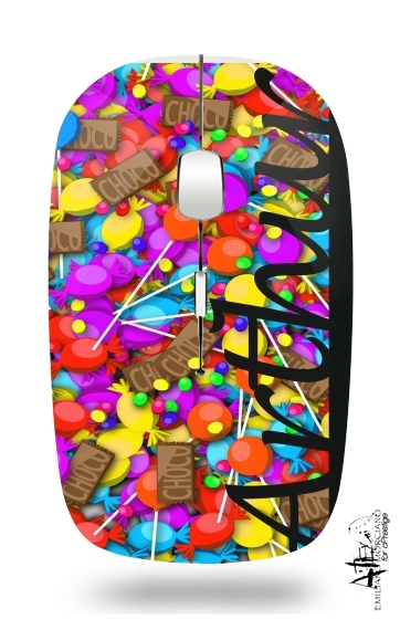  Candy Monogram - Arthur for Wireless optical mouse with usb receiver