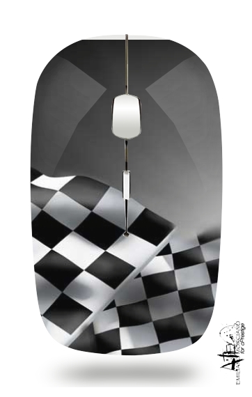  Checkered Flags for Wireless optical mouse with usb receiver