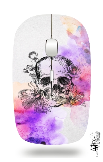  Color skull for Wireless optical mouse with usb receiver