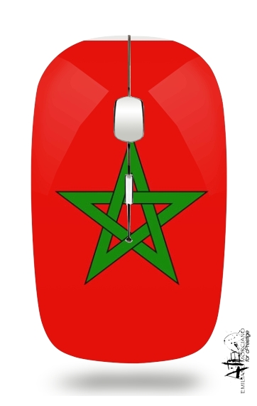  Flag Morocco for Wireless optical mouse with usb receiver