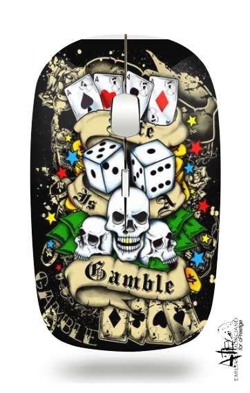  Love Gamble And Poker for Wireless optical mouse with usb receiver