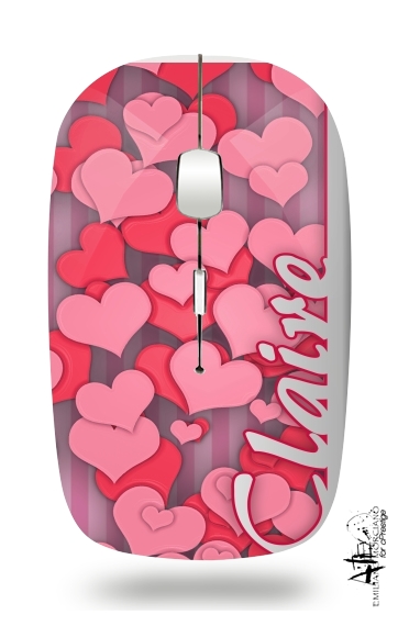  Heart Love - Claire for Wireless optical mouse with usb receiver