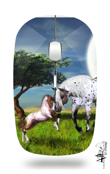 Horses Love Forever for Wireless optical mouse with usb receiver