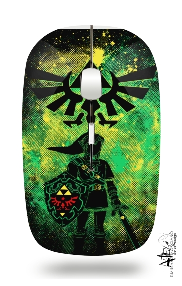  Hyrule Art for Wireless optical mouse with usb receiver