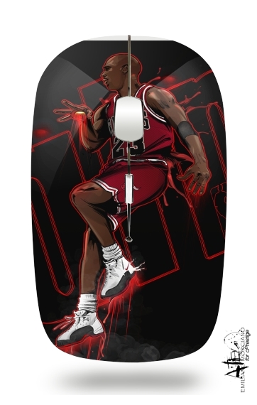  Michael Jordan for Wireless optical mouse with usb receiver