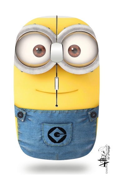 Minions Face for Wireless optical mouse with usb receiver