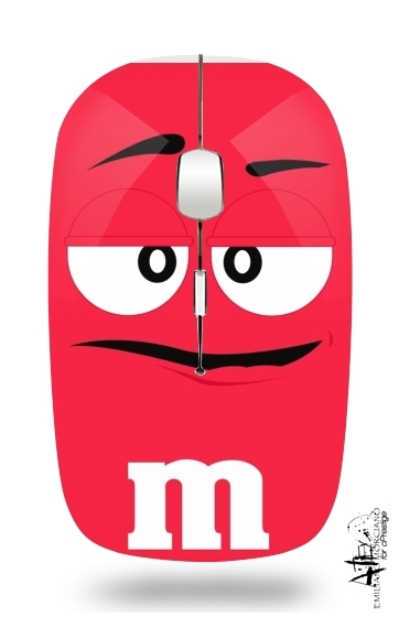  M&M's Red for Wireless optical mouse with usb receiver