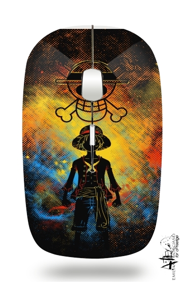  Pirate Art for Wireless optical mouse with usb receiver