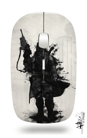  Post Apocalyptic Warrior for Wireless optical mouse with usb receiver