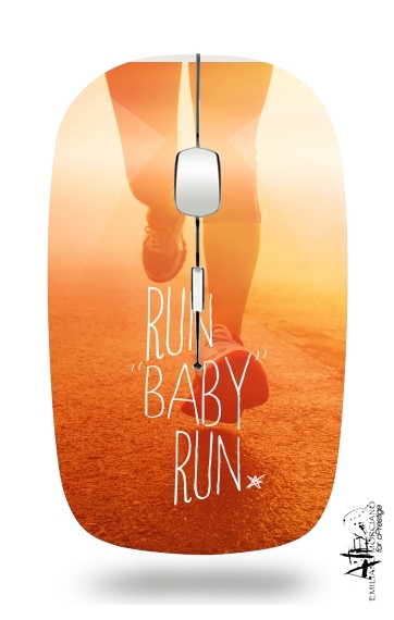  Run Baby Run for Wireless optical mouse with usb receiver