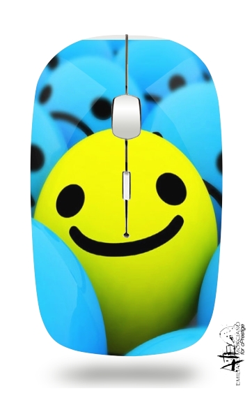  Smiley - Smile or Not for Wireless optical mouse with usb receiver